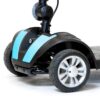 Aqua Blue Roma Dallas Boot Scooter side view