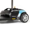 Aqua Blue Roma Dallas Boot Scooter side view