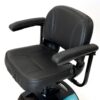 Aqua Blue Roma Dallas Boot Scooter side view